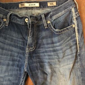 Mens BKE Aiden boot cut jeans